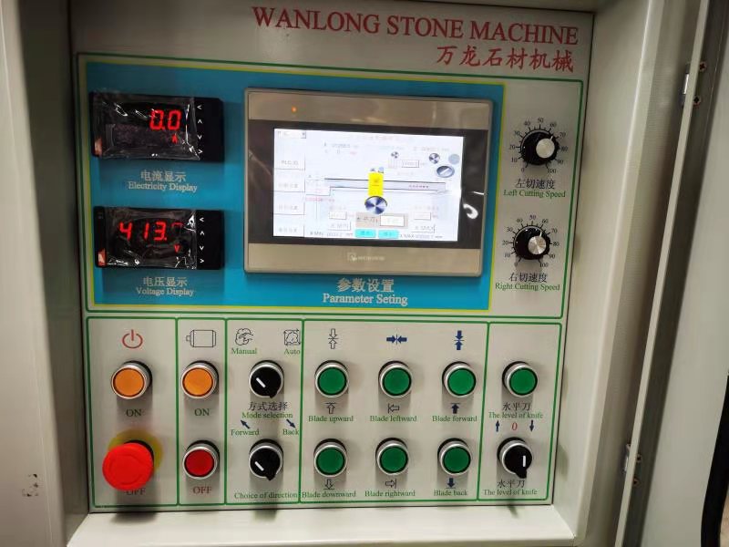 Wanlong QSQ-2200 / 2500/200 / 3000 Machine de découpe de bloc de granit de marbre multiblade à vendre